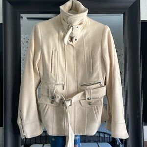 Laundry Tan Coat Sz 6
